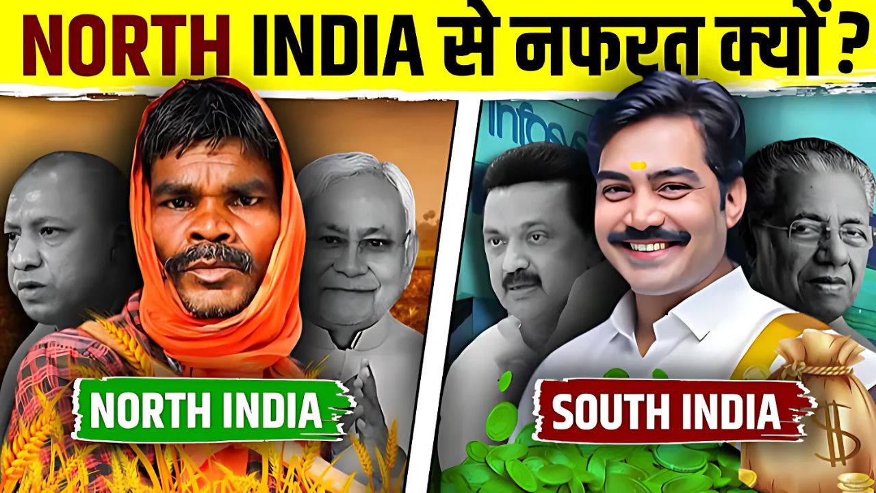 भारत में दक्षिण और उत्तर भारत के बीच भेदभाव: क्या है असली वजह?