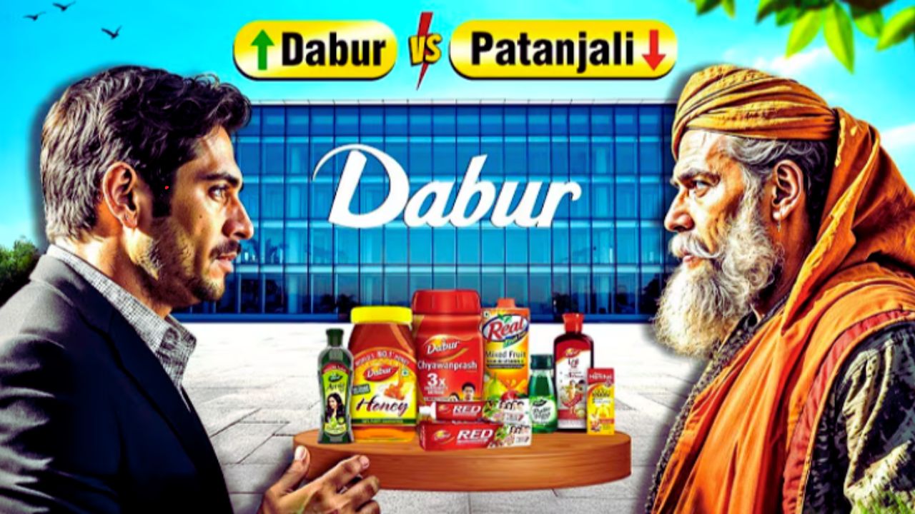 Dabur: ₹90 से ₹90,000 करोड़ तक का सफर | Dabur vs Patanjali